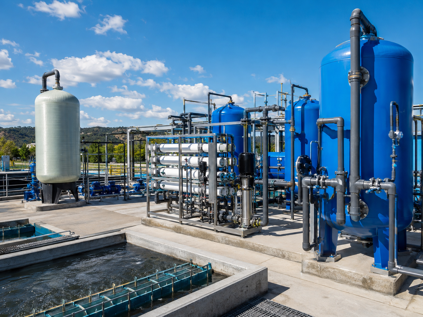 Water and wastewater equipment manufactured by ASE SANAT